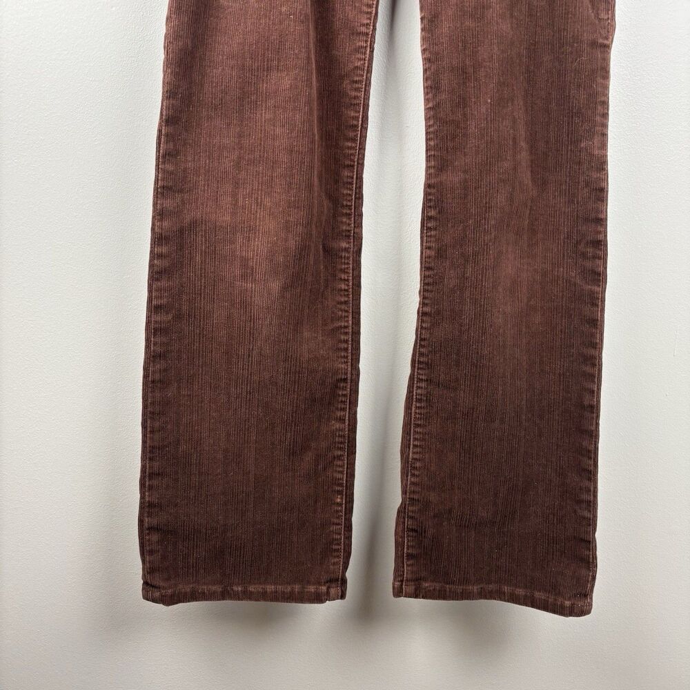 Christopher Blue Corduroy Pants Women's 4 Brown Stretch Straight Leg Casual - Picture 3 of 10